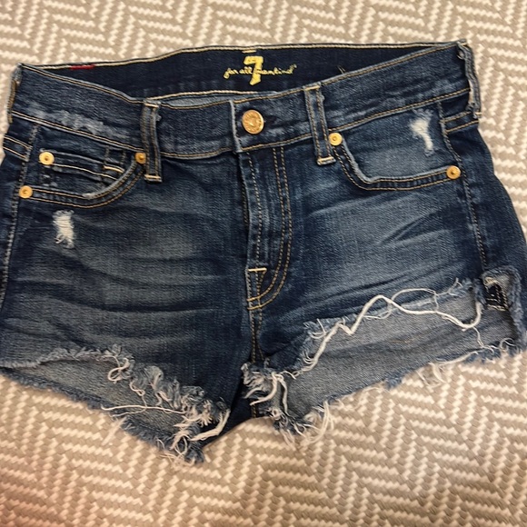 for all momkind Pants - Blue Jean shorts